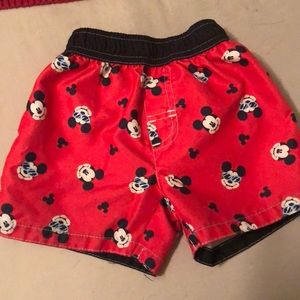 Disney Mickey Mouse Swim Trunks